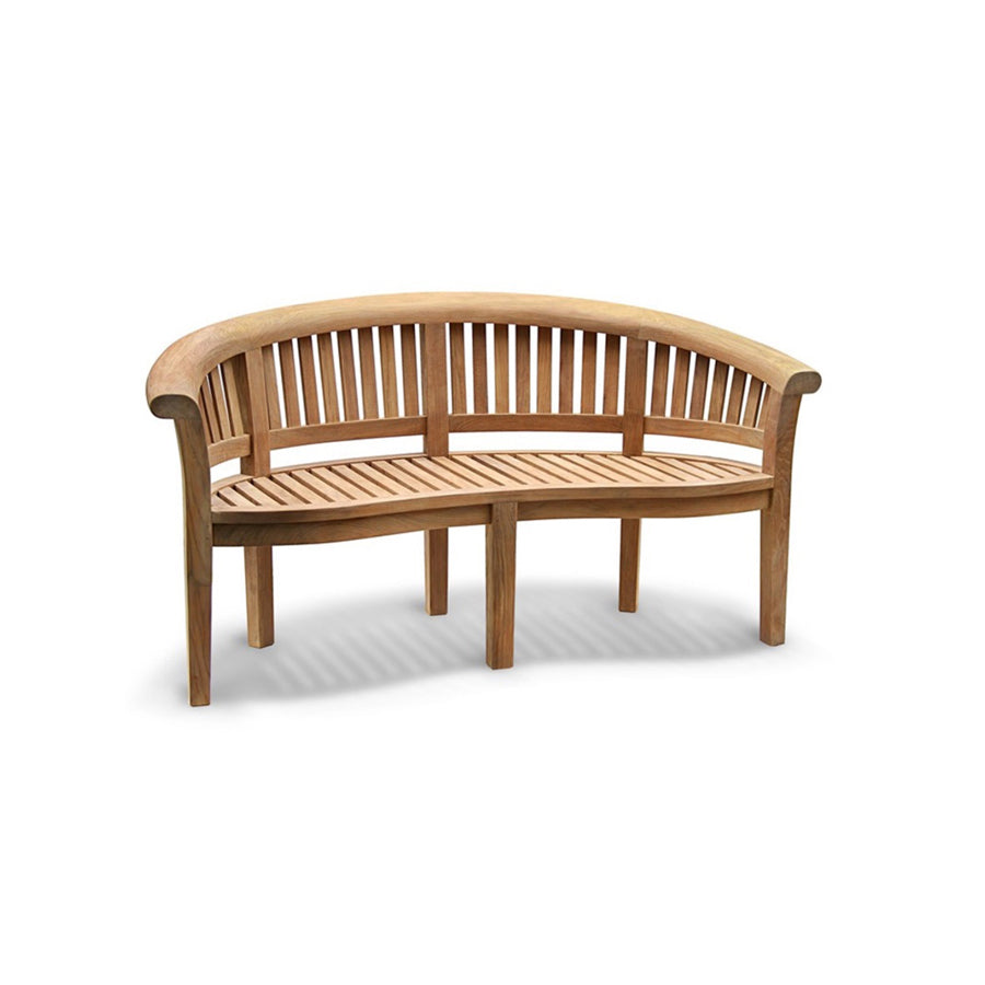 Teak Banana Bench Super Wide investment