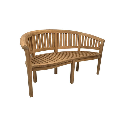 Teak Banana Bench Medium Wide investment