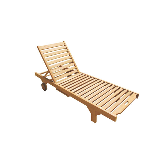 Teak Wheel Lounger investment